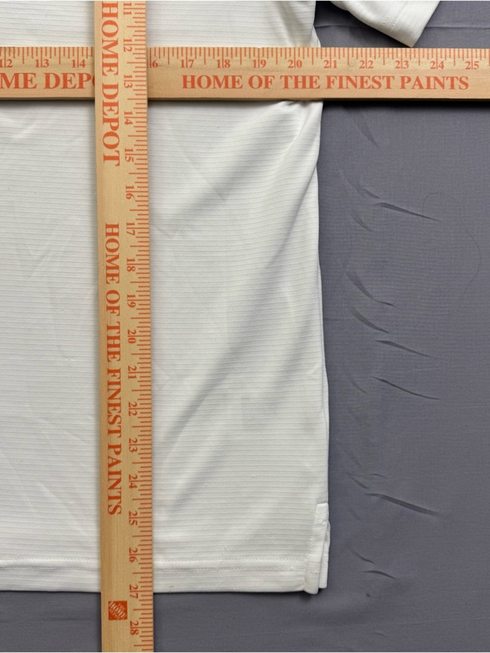 Greg Norman Play Dry Moisture Wicking White Polo Golf Shirt Men's M Short Sleeve - Picture 6 of 6